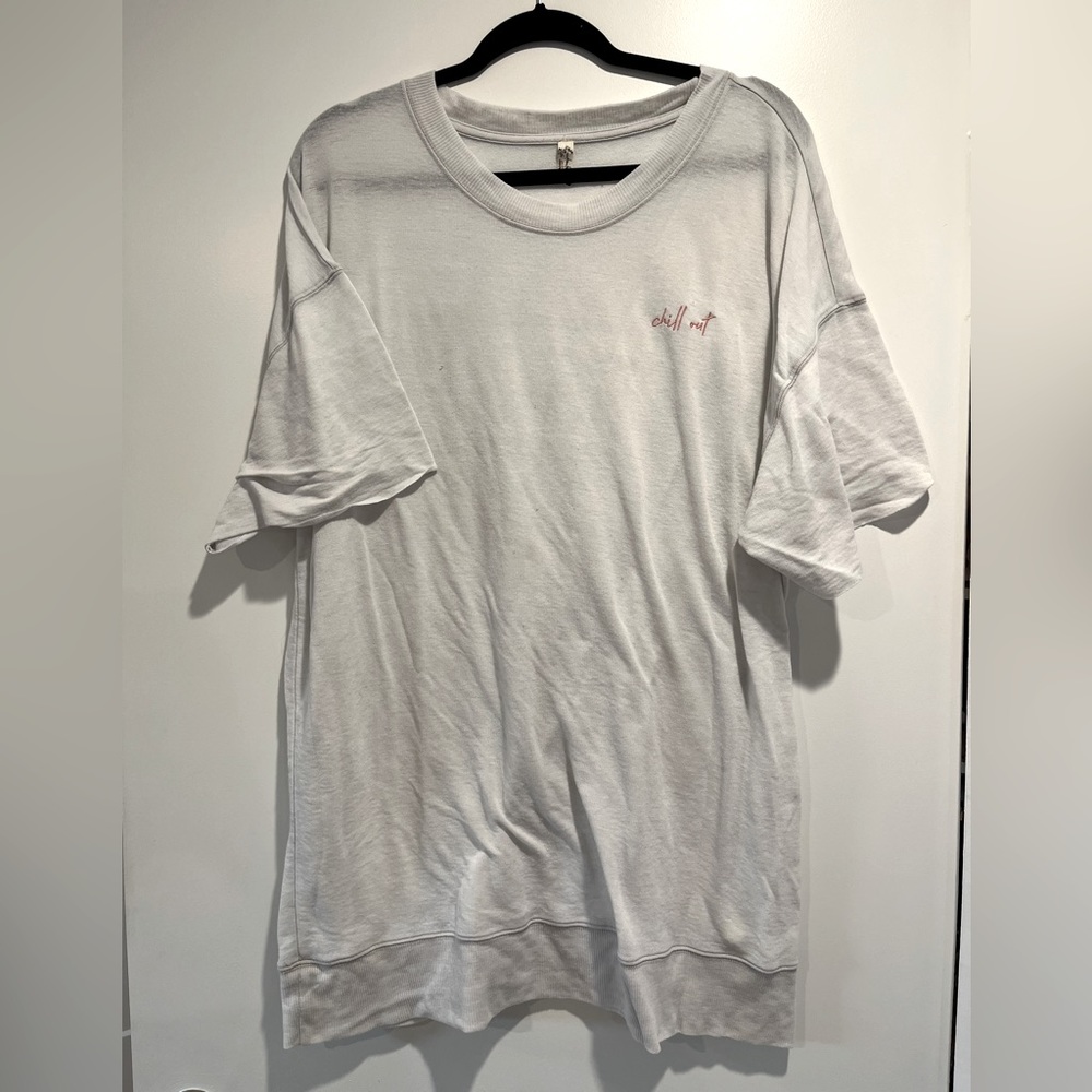 Free People Oversized Lounge T-Shirt Size XS